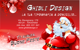 Ghibli Design Cartolina con immagini natalizie o pasquali, per San Valentino, ecc. N°1454