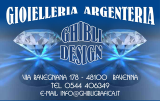 Ghibli Design - Biglietto personalizzabile,  #48 - fronte - plus, diamante, diamanti, gioielleria, gioiellerie, oreficeria, oreficerie,orologeria, orologerie, argenteria, argenterie, regalo, regali, blu