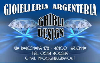 Ghibli Design - Biglietto personalizzabile,  #49 - fronte - plus, diamante, diamanti, gioielleria, gioiellerie, oreficeria, oreficerie,orologeria, orologerie, argenteria, argenterie, regalo, regali, blu