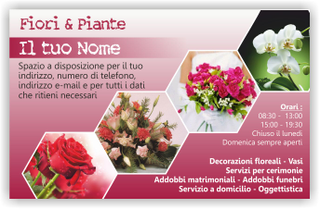 Ghibli Design - Cartolina,  #5192 - fronte - cartolina, fiorista, fiori, rosa, mazzo, bouquet, orchidea, rosa, rosso, sposa