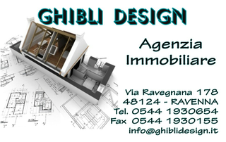 Ghibli Design - Biglietto personalizzabile,  #639 - fronte - villa, villetta, appartamento, casa, piantina, pianta, modello, modellino, agenzia immobiliare, architetto, arredamento, basic