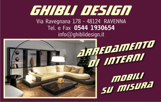 Ghibli Design - Biglietto personalizzabile,  #677 - fronte - arredamento, salotto, moderno, camera, arredamenti, interno, interni, plus