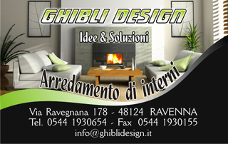 Ghibli Design - Biglietto personalizzabile,  #684 - fronte - arredamento, salotto, moderno, camera, arredamenti, interno, interni, plus